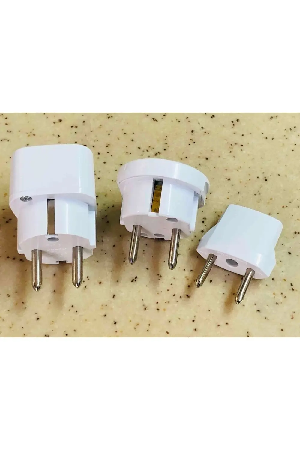 3 Parça Üniversal Elektrik Prizi Dönüştürücü Seti Arabistan Hac U