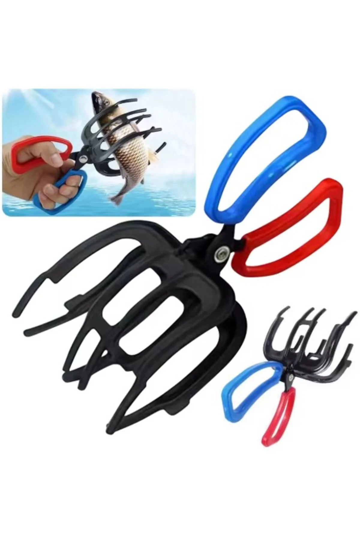 3 Pençeli 11 cm Balık Sabitleyici Maşa