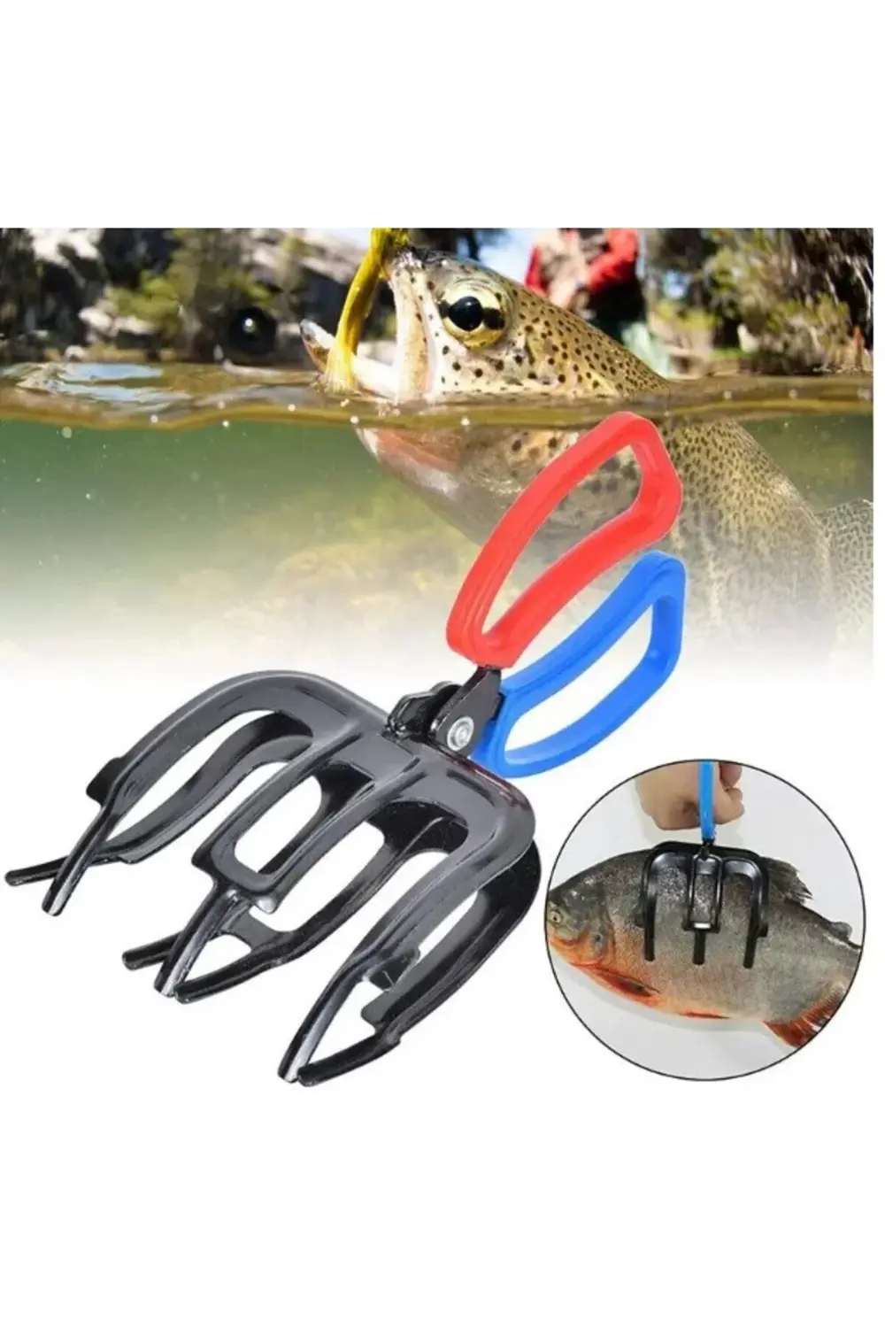 3 Pençeli 11 cm Balık Sabitleyici Maşa