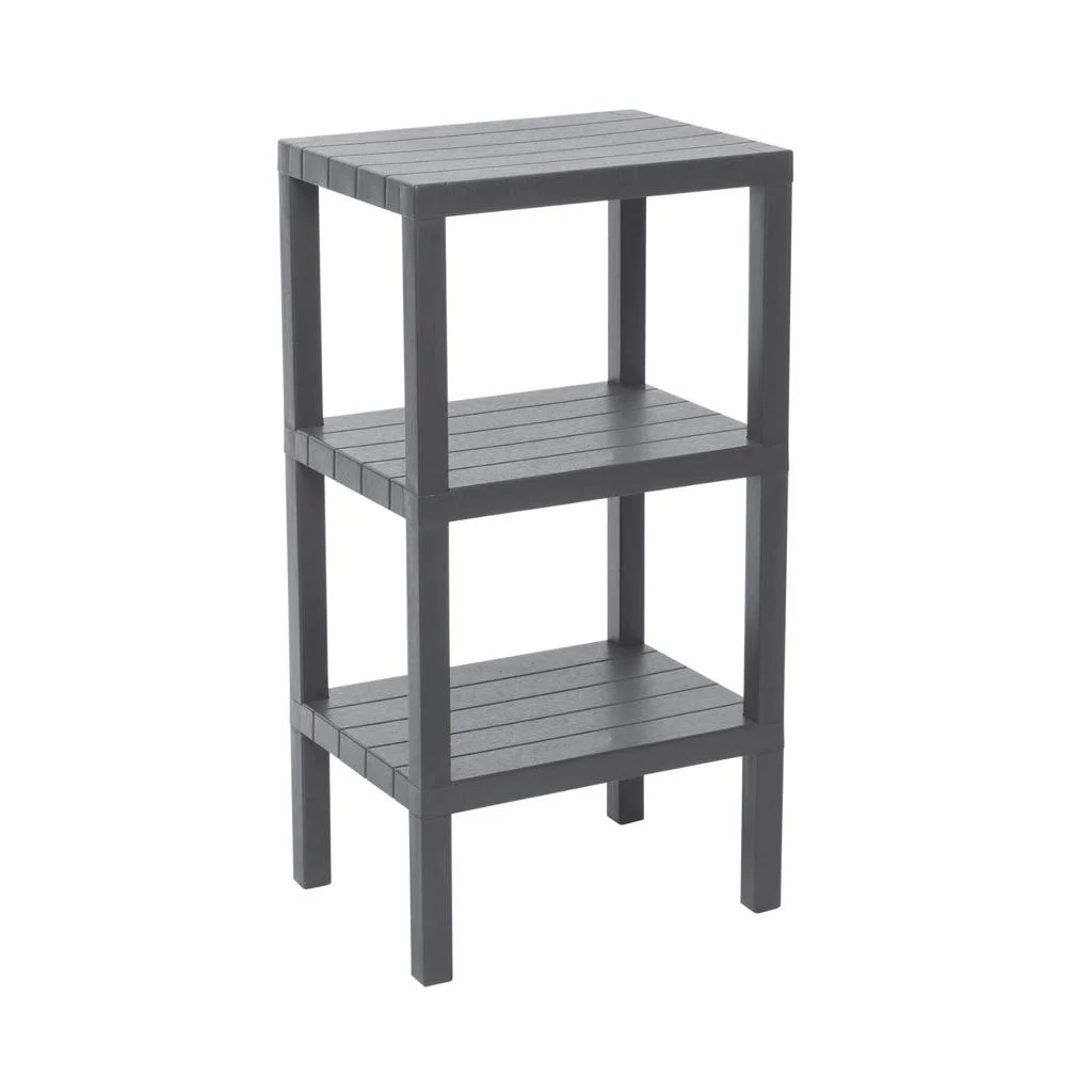 3 Raflı Gri Modüler Ünite Plastik 38x29x74 Cm Bx40 Fiyatı, Yorumları ve Özellikleri