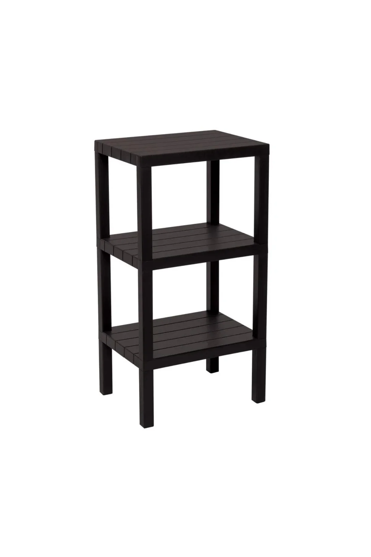3 RAFLI SİYAH MODÜLER ÜNİTE PLASTİK 38x29x74 cm 3 RAFLI SİYAH MODÜLER ÜNİTE PLASTİK 38x29x74 cm