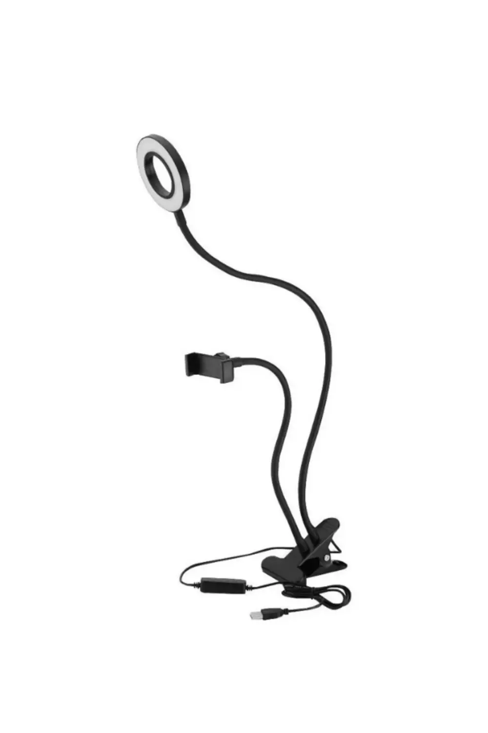 3 Renk Led Çalışma Okuma Işığı Kademeli Masa Lambası Ayarlanabili