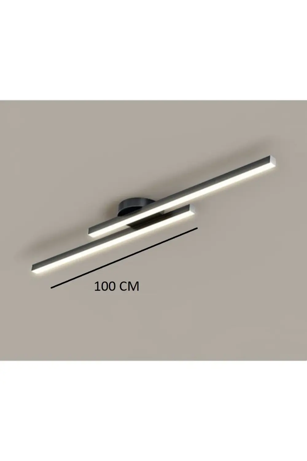 3 Renk Yanabilen ( 3000 K-4000K-6500K ) Çubuk LED Avize Armatür I