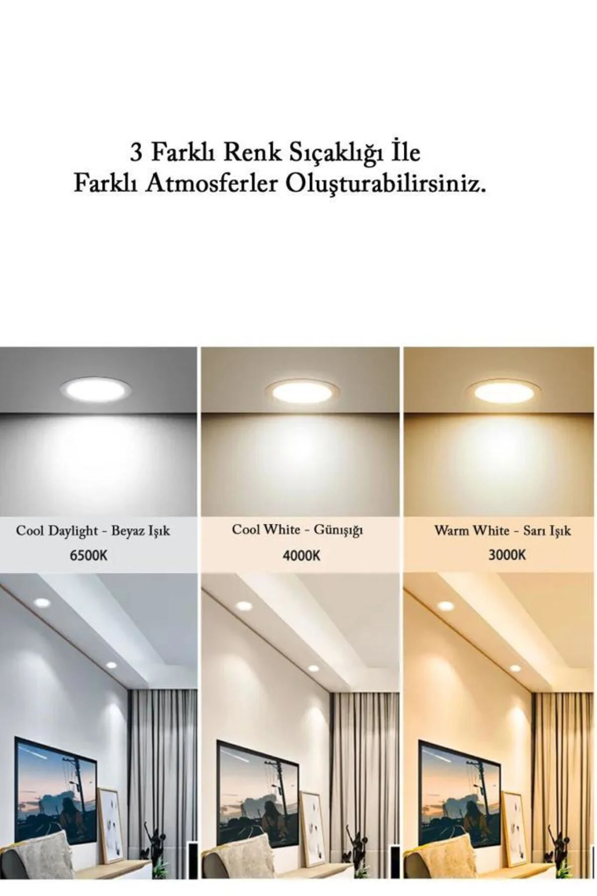 3 Renk Yanabilen Modern Tavan Koridor Aydınlatması Çubuk LED Lineer Avize (Kumandalı) 3 Renk Yanabilen Modern Tavan Koridor Aydınlatması Çubuk LED Lineer Avize (Kumandalı)