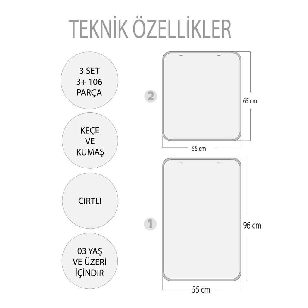 Tox 3 Set -106 Parça İç Organlar , İskelet Sistemi Ve Takvimi Öğren Tox 3 Set -106 Parça İç Organlar , İskelet Sistemi Ve Takvimi Öğren