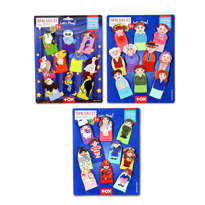 3 Set - 30 Parça Tox Meslekler, Aile Bireyleri ve Uçan Hayvanlar 