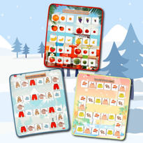 Ada Detox 3 Set - 84 Parça  Büyük - Küçük Meyve, Sıradakini Biliyorum Yaz V