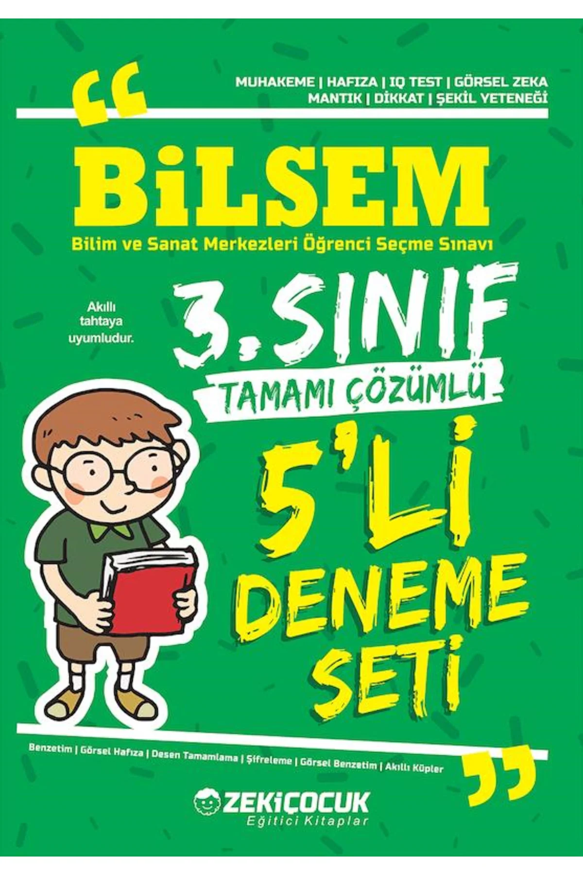 3. Sınıf Bilsem Deneme 5 li Fasikül Tamamı Çözümlü Zeki Çocuk Yayınları 3. Sınıf Bilsem Deneme 5 li Fasikül Tamamı Çözümlü Zeki Çocuk Yayınları