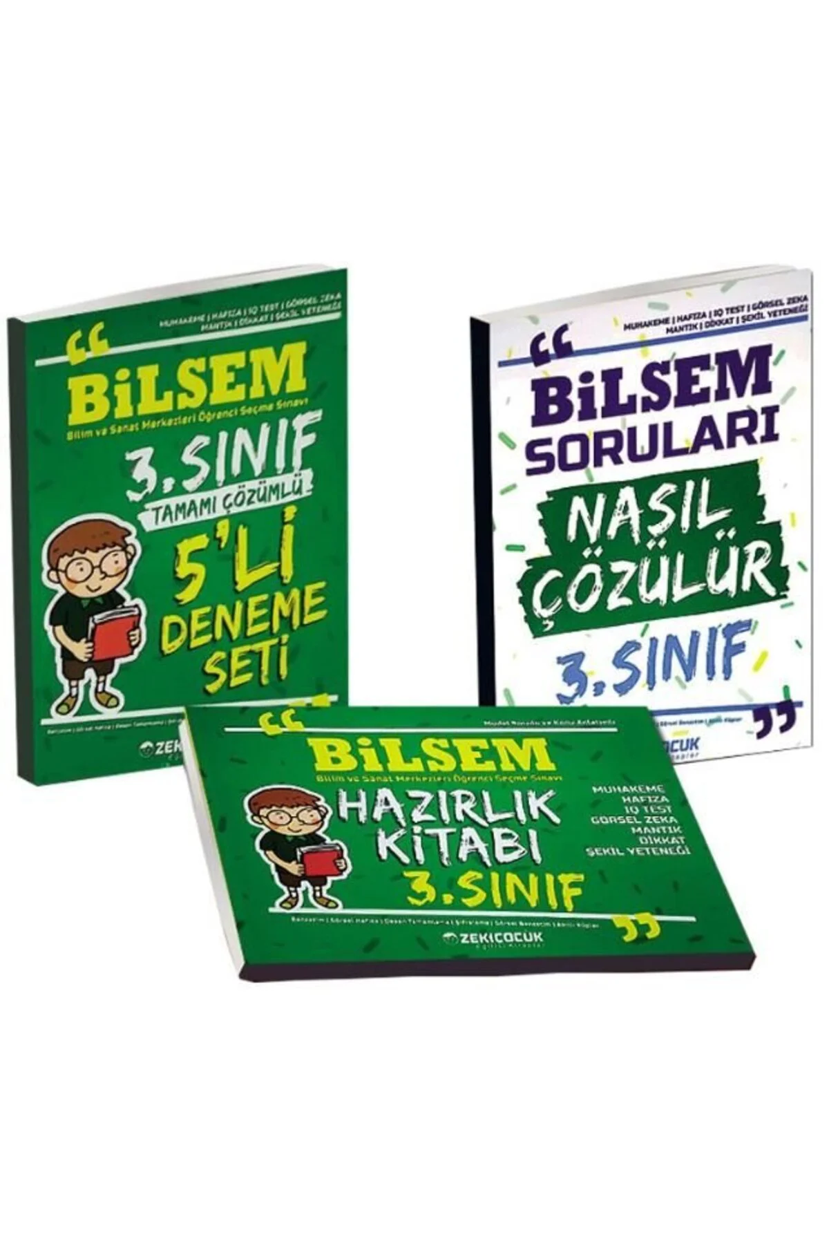 3. Sınıf BİLSEM Hazırlık Seti Zeki Çocuk Yayınları 3. Sınıf BİLSEM Hazırlık Seti Zeki Çocuk Yayınları