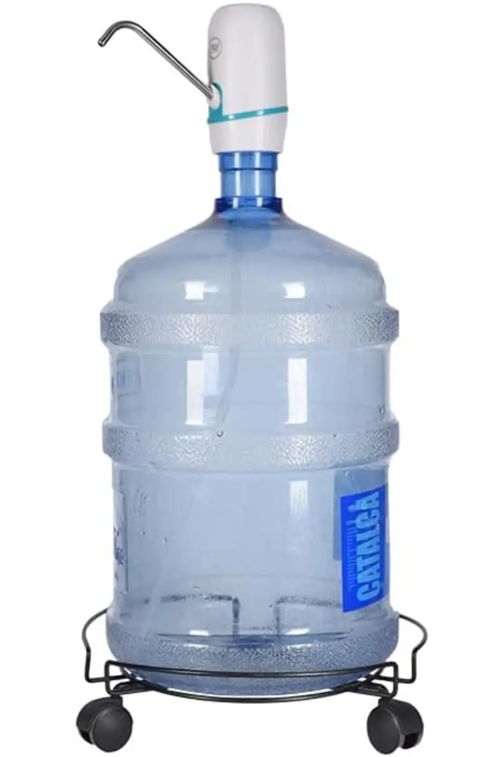 3 Tekerlekli Tüpçek Damacana Tüp Saksı Altlığı Siyah 395519