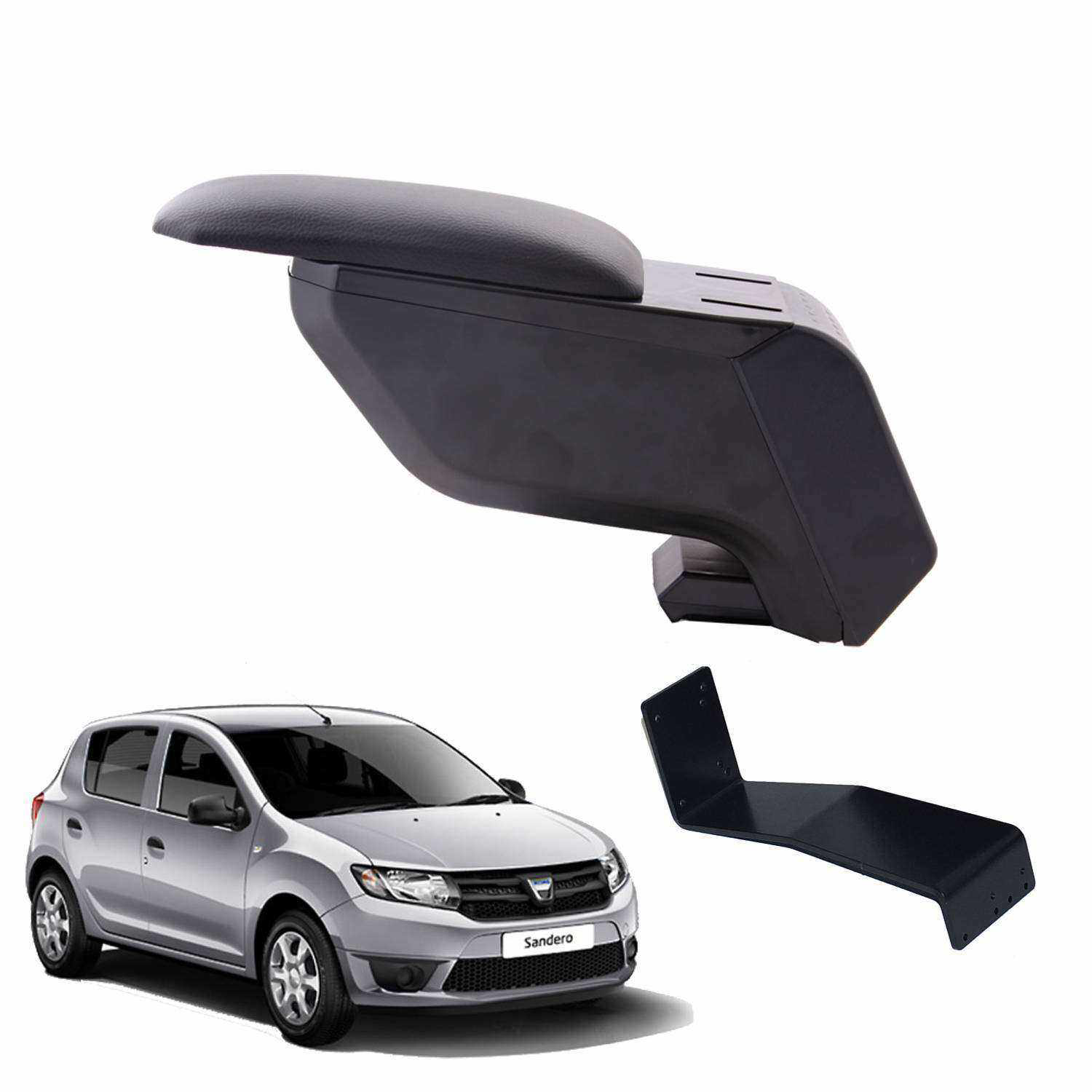 3 Tıkla Dacia Sandero 2013 Delmesiz Çelik Ayaklı Siyah Kolçak Kol 3 Tıkla Dacia Sandero 2013 Delmesiz Çelik Ayaklı Siyah Kolçak Kol