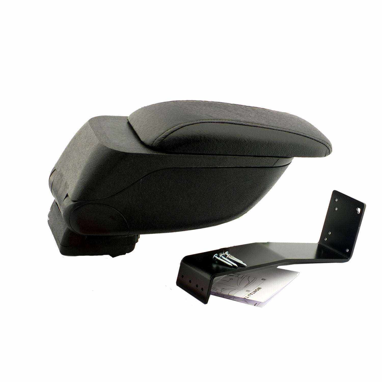 3 Tıkla Renault Clio 4 HB 2016 Delmesiz Çelik Ayaklı Siyah Kolçak