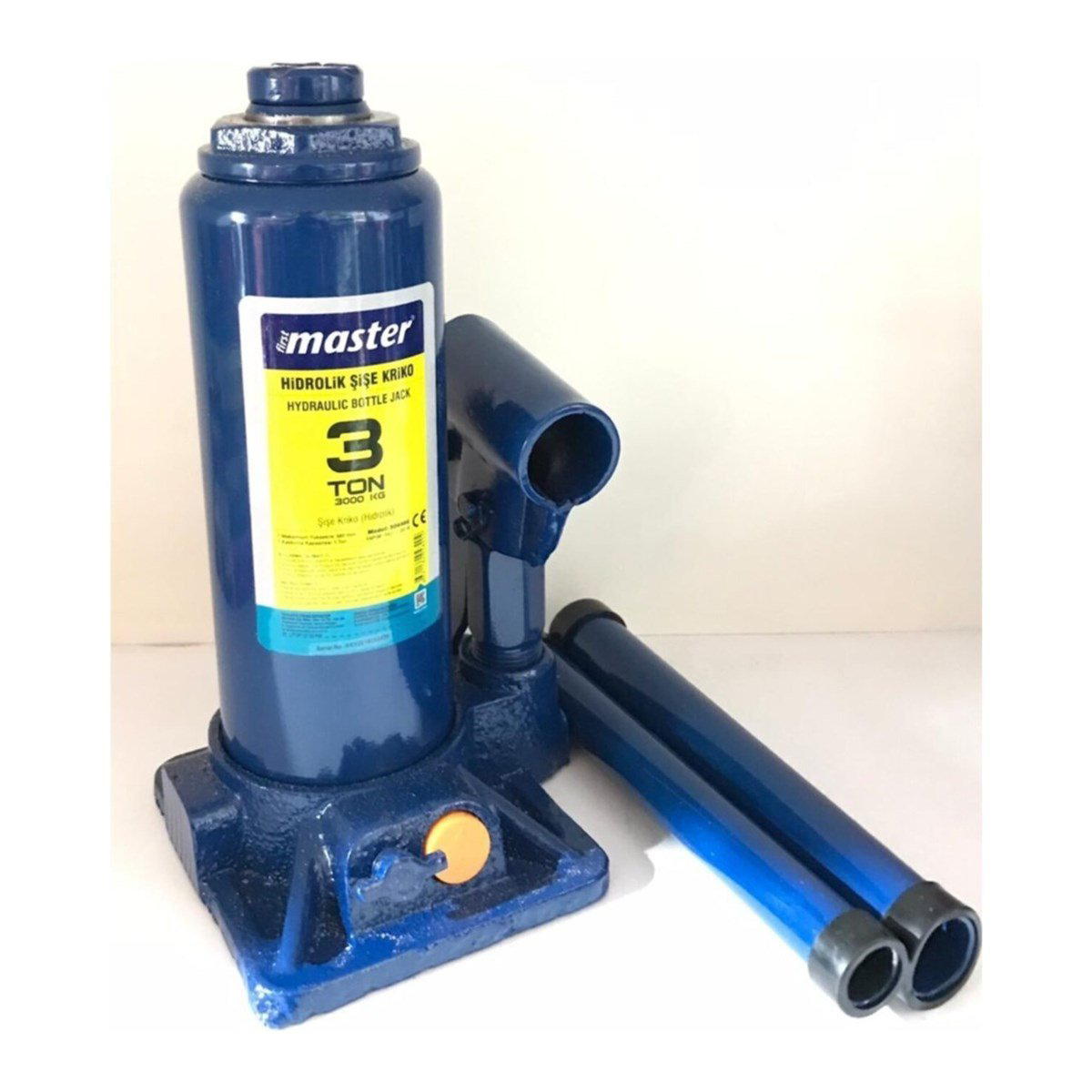 Master 3 Ton Kriko Hidrolik Şişe 