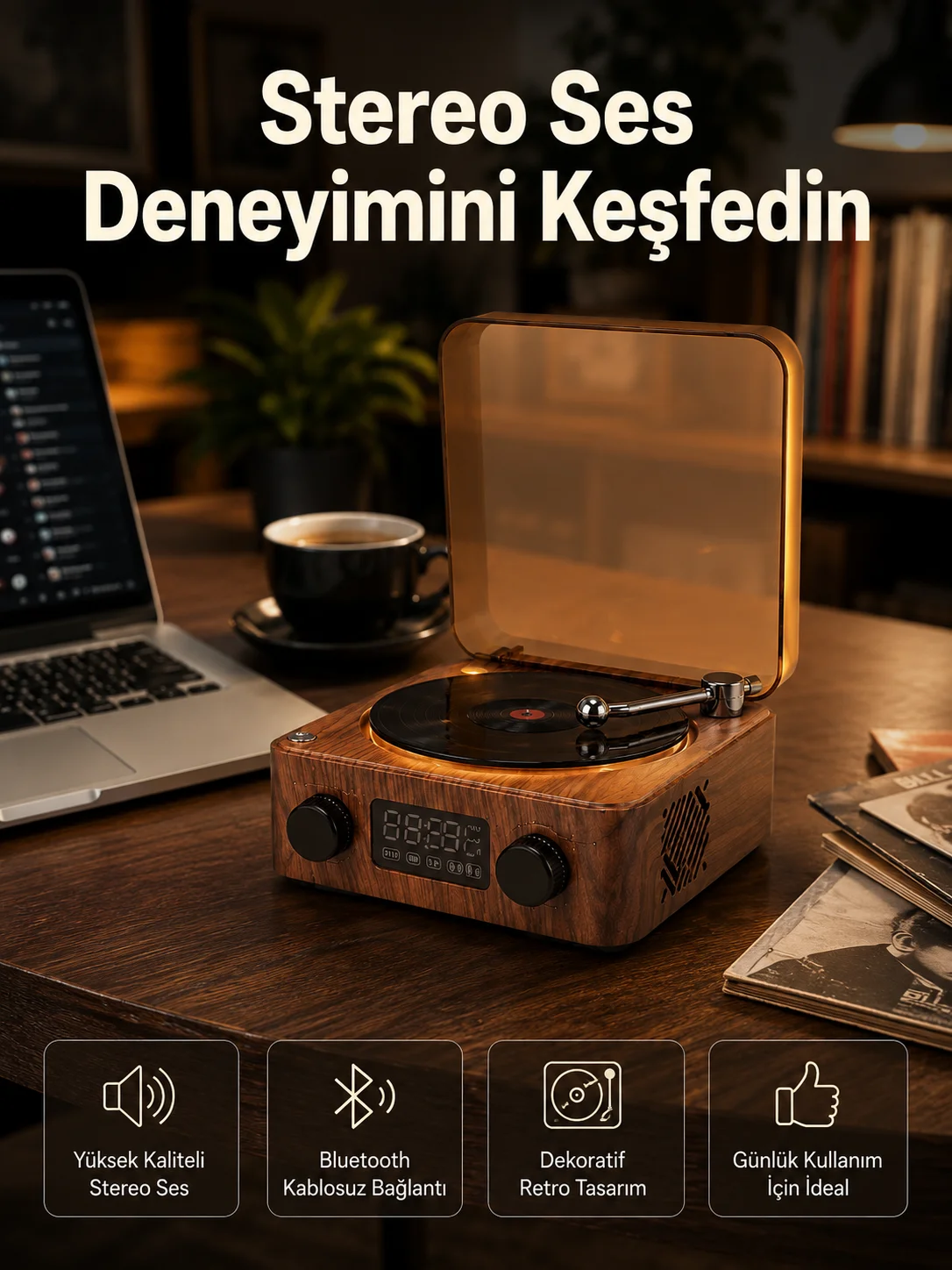 3-ü-1 Arada Bluetooth Hoparlör – Işıklı Saat ve Gece Lambası Yeni Nesil 3-ü-1 Arada Bluetooth Hoparlör – Işıklı Saat ve Gece Lambası Yeni Nesil