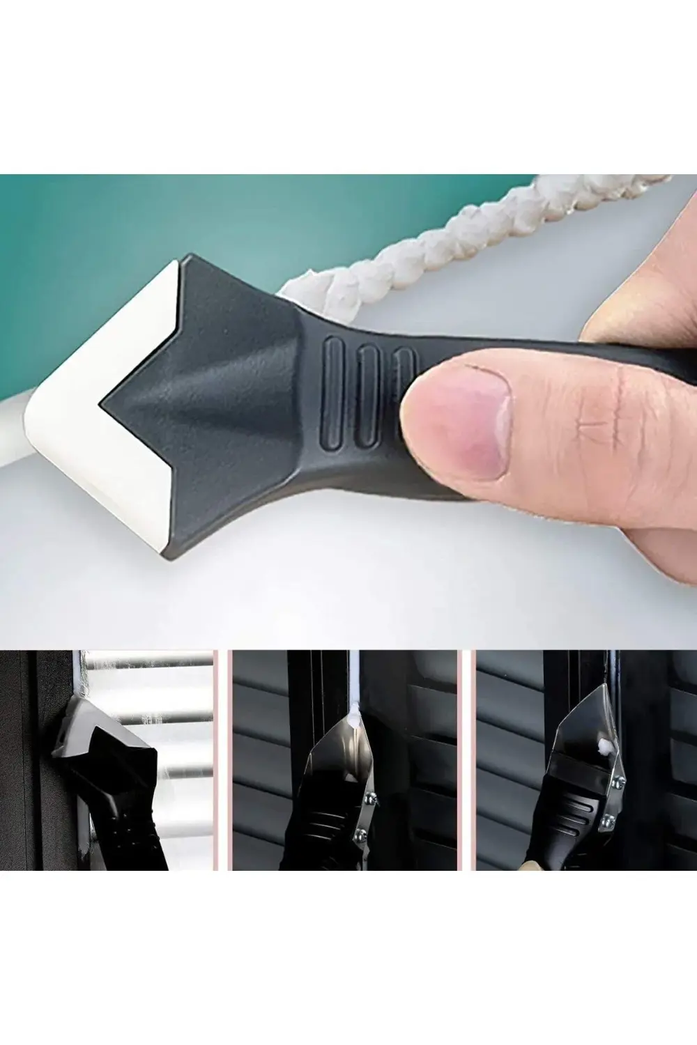 ®  3 ü 1 Arada Fayans Derz Silikon Kazıyıcı Sıyırıcı Ve Uygulayıc