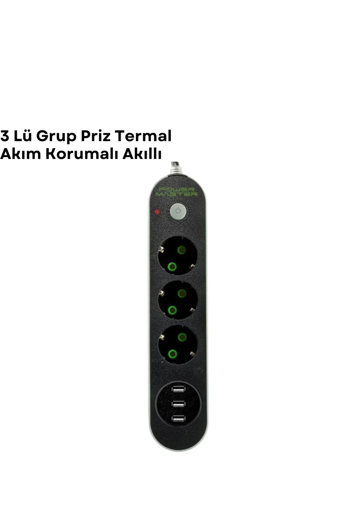 3 USB Portlu Üçlü Priz CXE103 3 USB Portlu Üçlü Priz CXE103
