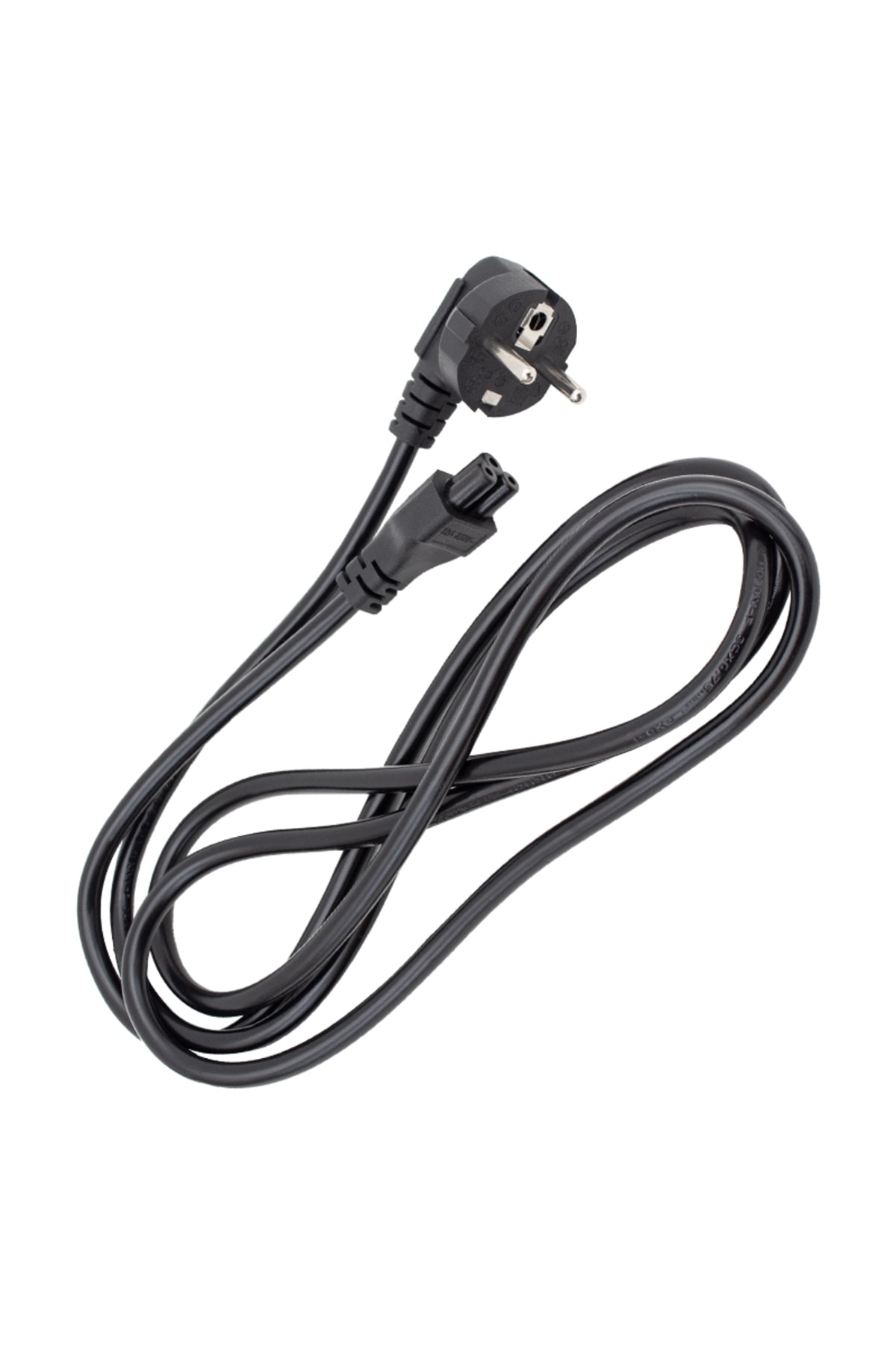 3 X 0.75 Mm Notebook Power Yonca Kablo 1.5 Metre Poşetli (4172)
