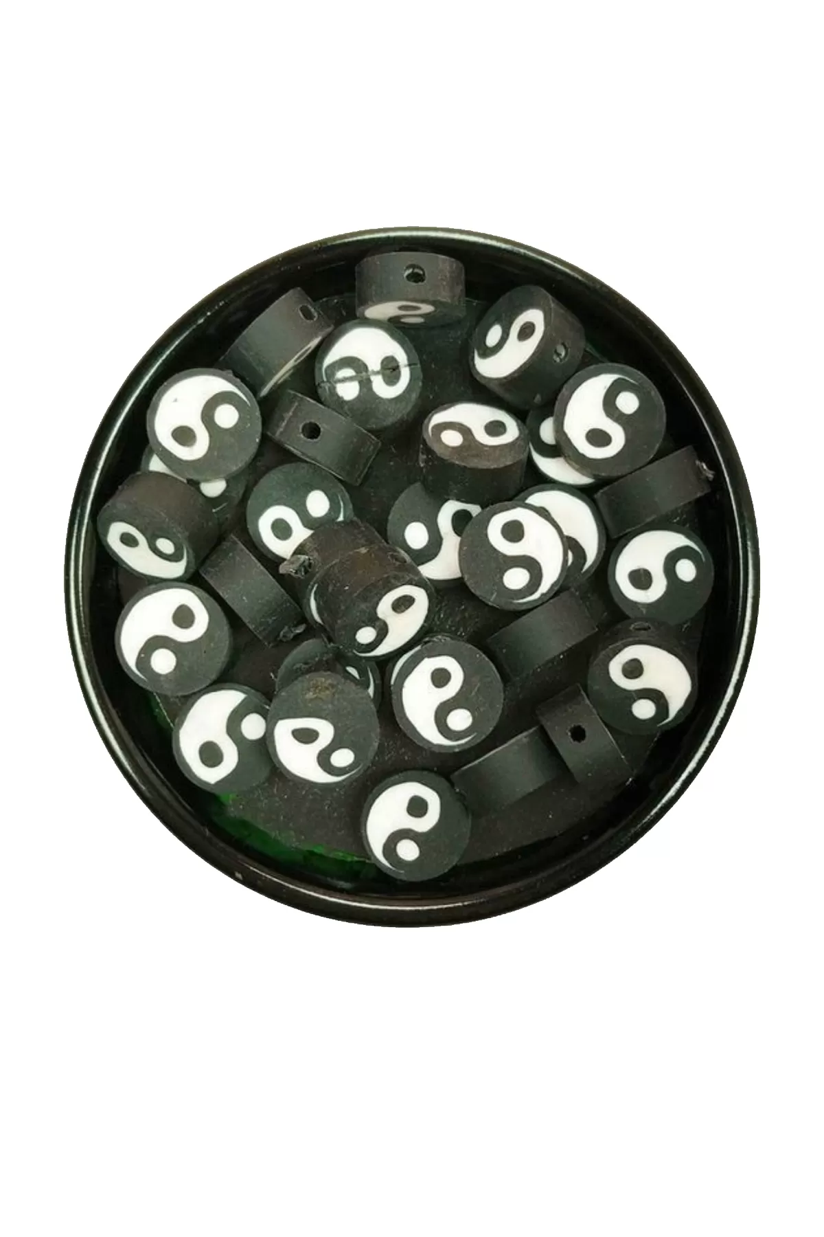 30 Adet 10 mm Polimer Kil Fimo Boncuk Takı Bileklik + 1 Metre Las