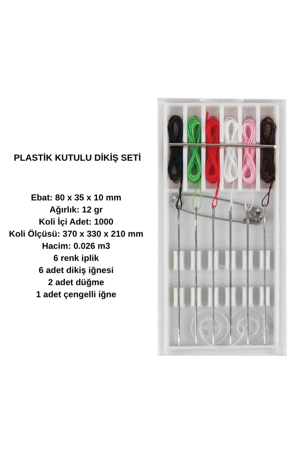 30 Adet Dikiş Seti