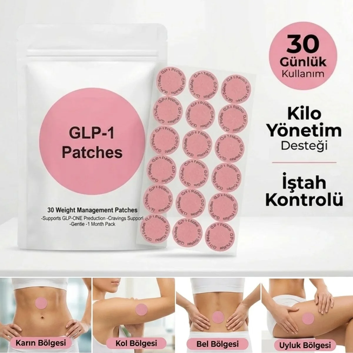 30 Adet Kilo Yönetimi Destek Bantları – İştah Kontrolü Ve Günlük Wellness Desteği Bx40 Fiyatı, Yorumları ve Özellikleri