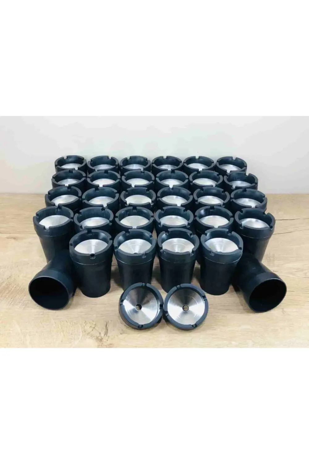 30 Adet  Küllüğü Koku Duman Yapmayan Kül Tablası Ofisler Iş