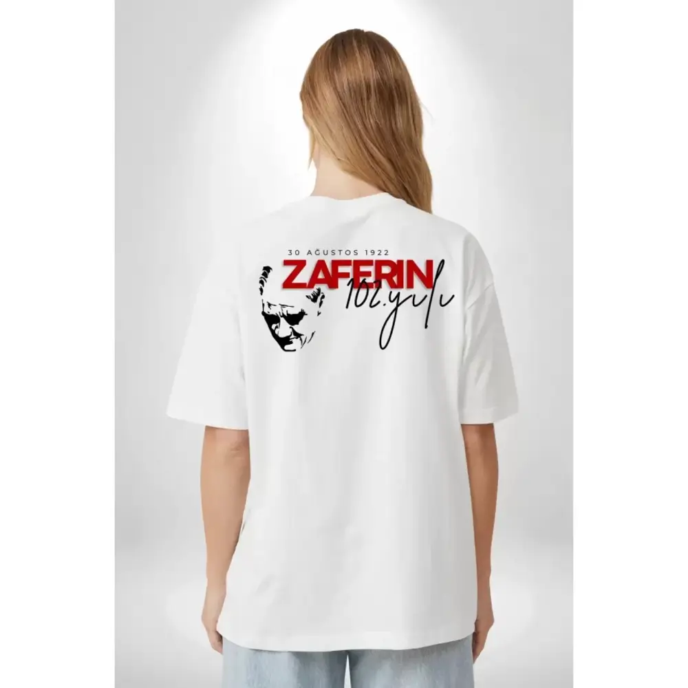 30 Ağustos Lucky Life Kadın Unisex Lucky Life Kadın Baskılı T-shi