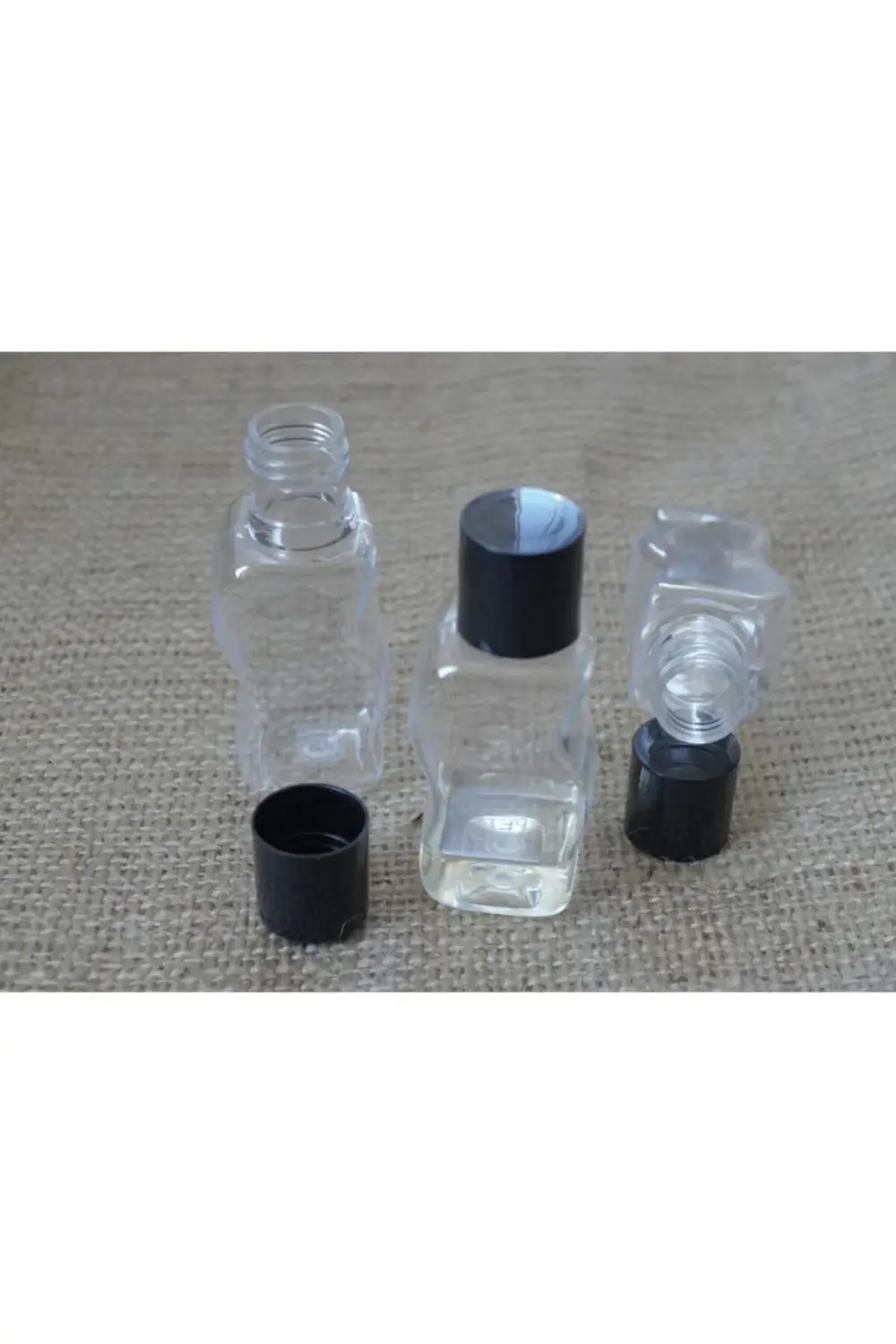 30 Cc - Plastik Pet Şişe Açmalı Fliptop Kapaklı (25 Adet)