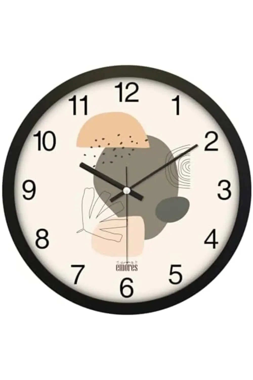 30 Cm Gerçek Cam Sessiz Mekanizma Duvar Saati 395519