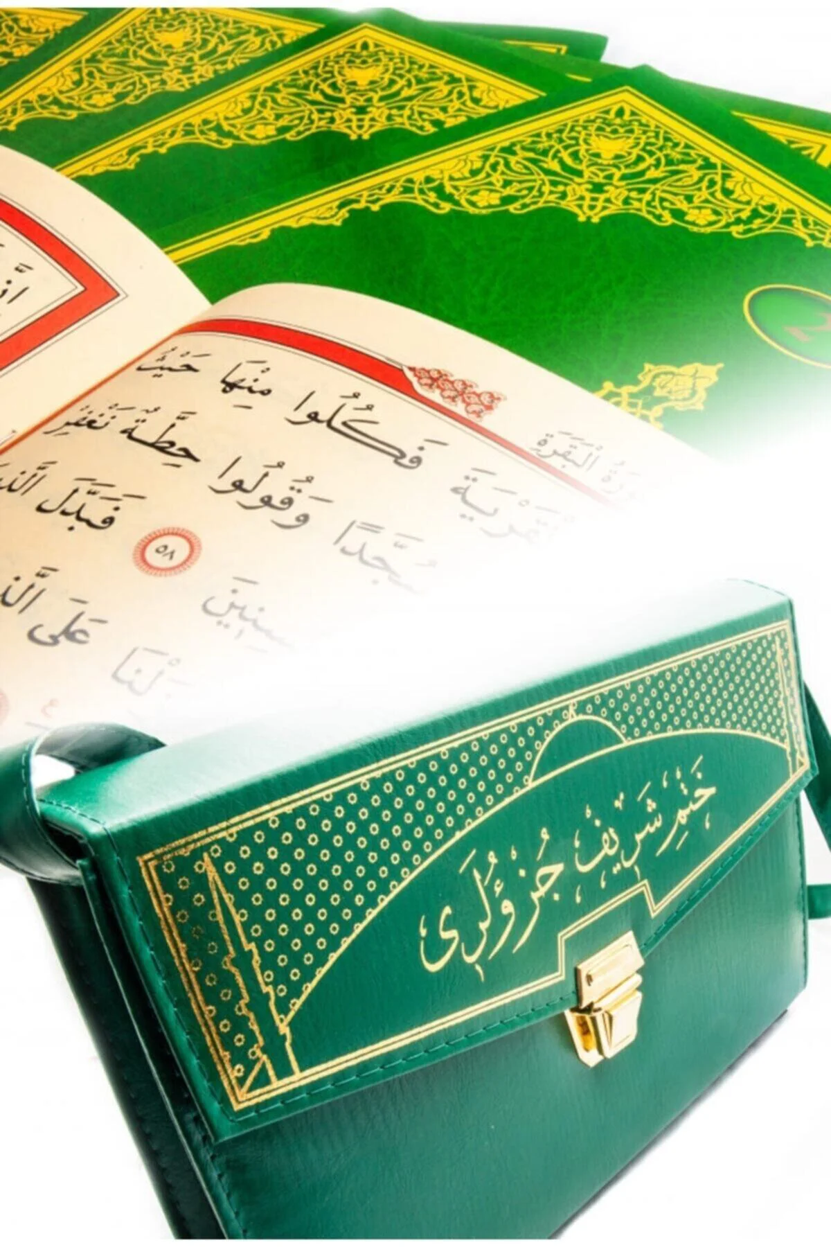 30 Cüz Kuran - Sade Arapça - Orta Boy - Iri Yazılı - Bilgisayar H