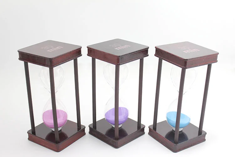 30 Dakikalık Ahşap Kum Saati - Model 1