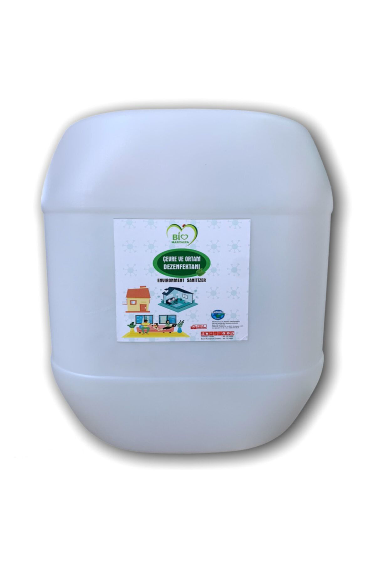 Biomaxtalya 30 Litre Bidon Yer Yüzey Çevre Ve Ortam Dezenfektanı + 1 Adet 700