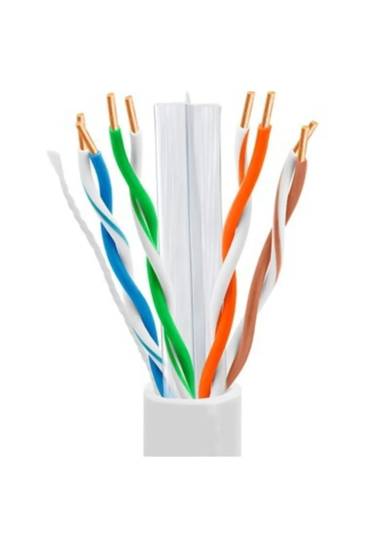 30 Metre Cat6 İnternet Ethernet Kablosu EzRj45 Cat 6 Utp Patch Ka