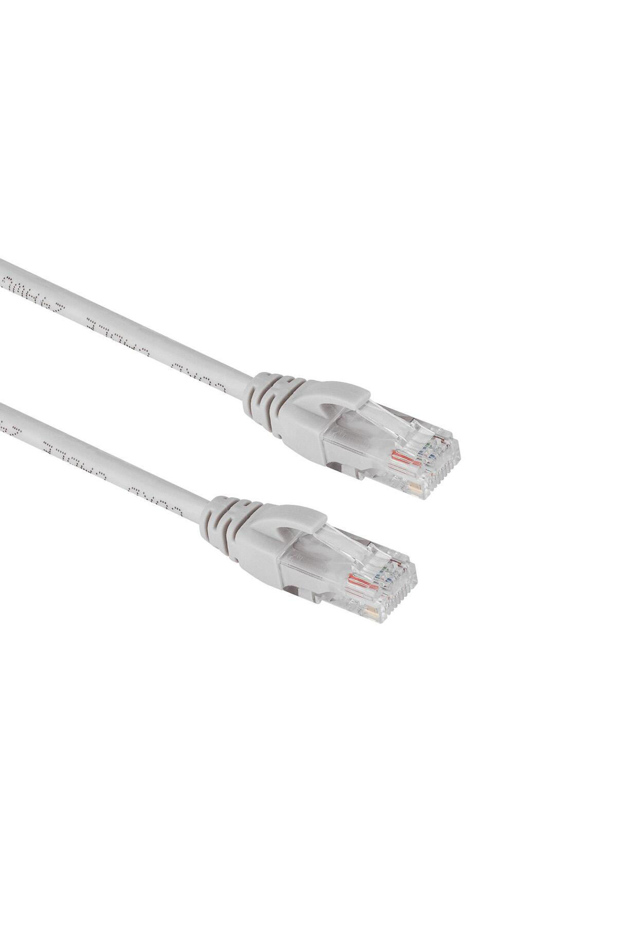 30 Metre Cat6 Kablo Gri Utp Patch Gri Ethernet Kablosu