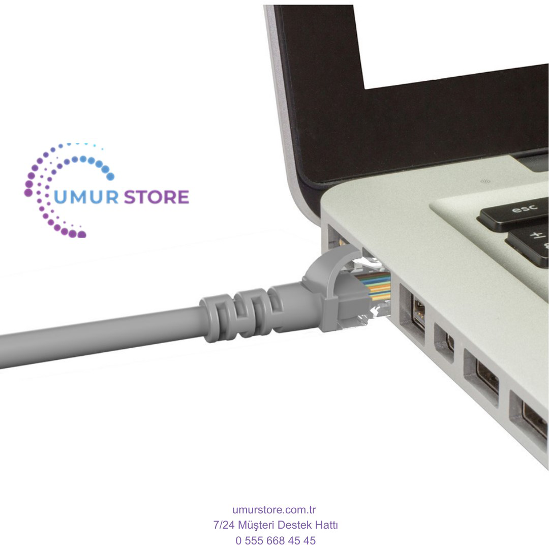30 Metre Cat6 Network-Ağ-Ethernet Kablosu Gri 30 Metre Cat6 Network-Ağ-Ethernet Kablosu Gri