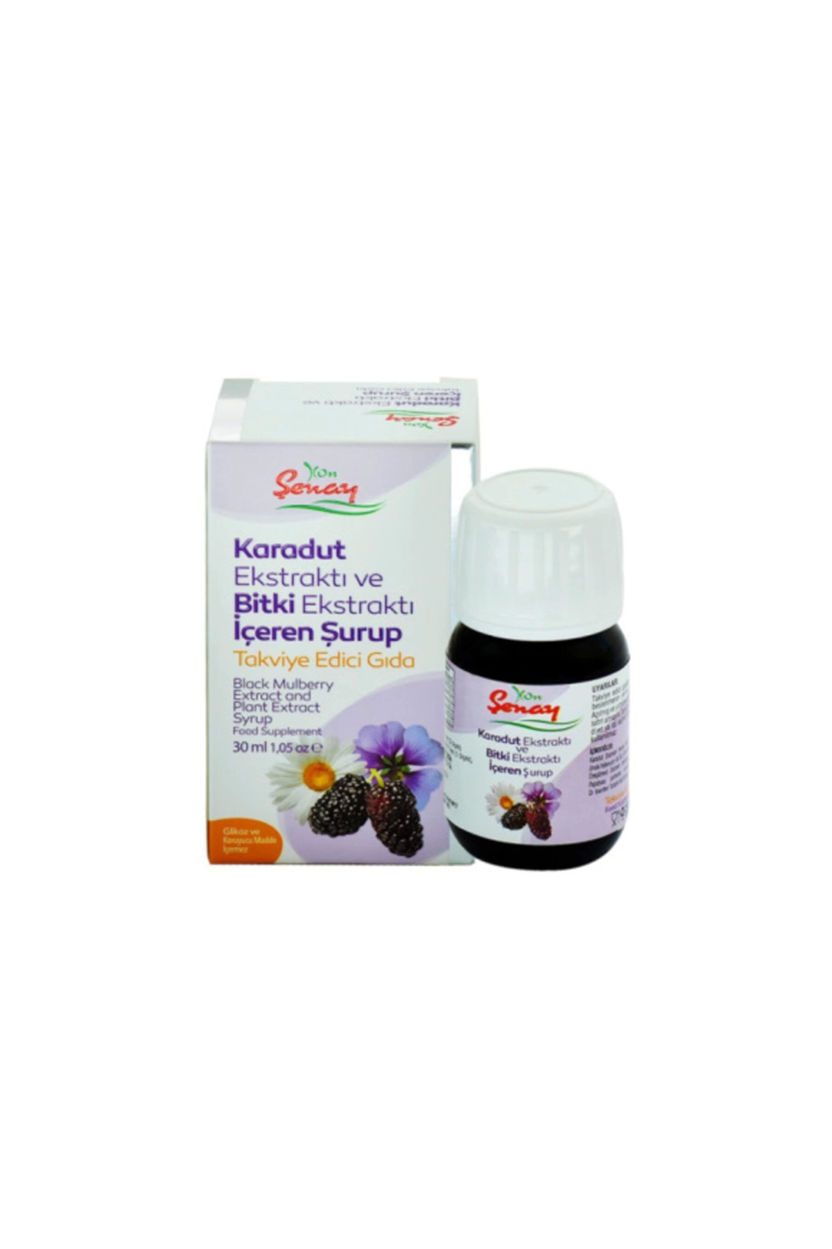 30 Ml Karadut Ekstratlı Şurup