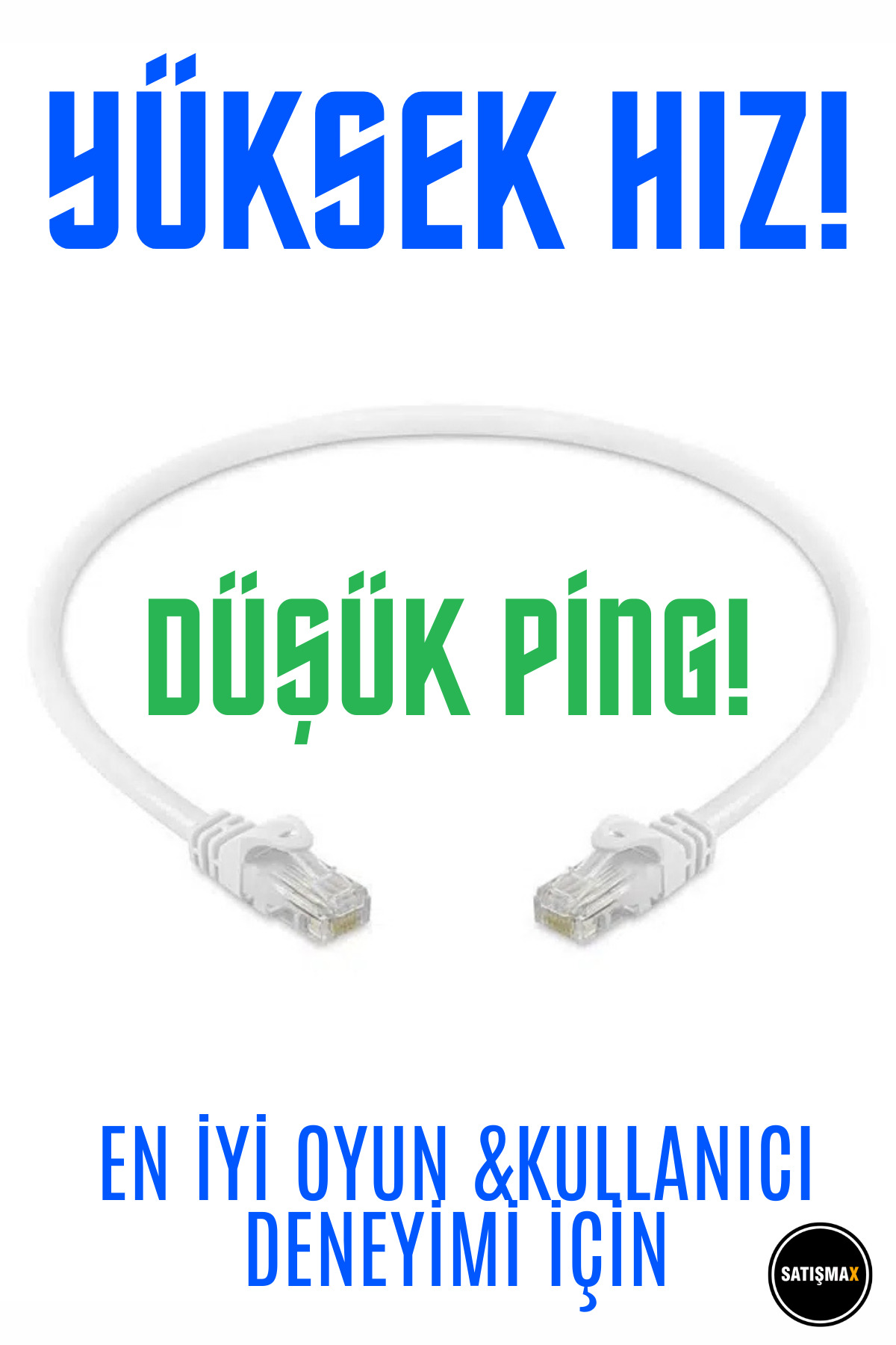 30 Mt 30 Metre Cat6 Internet Bilgisayar Ağ Network Ethernet Kablo