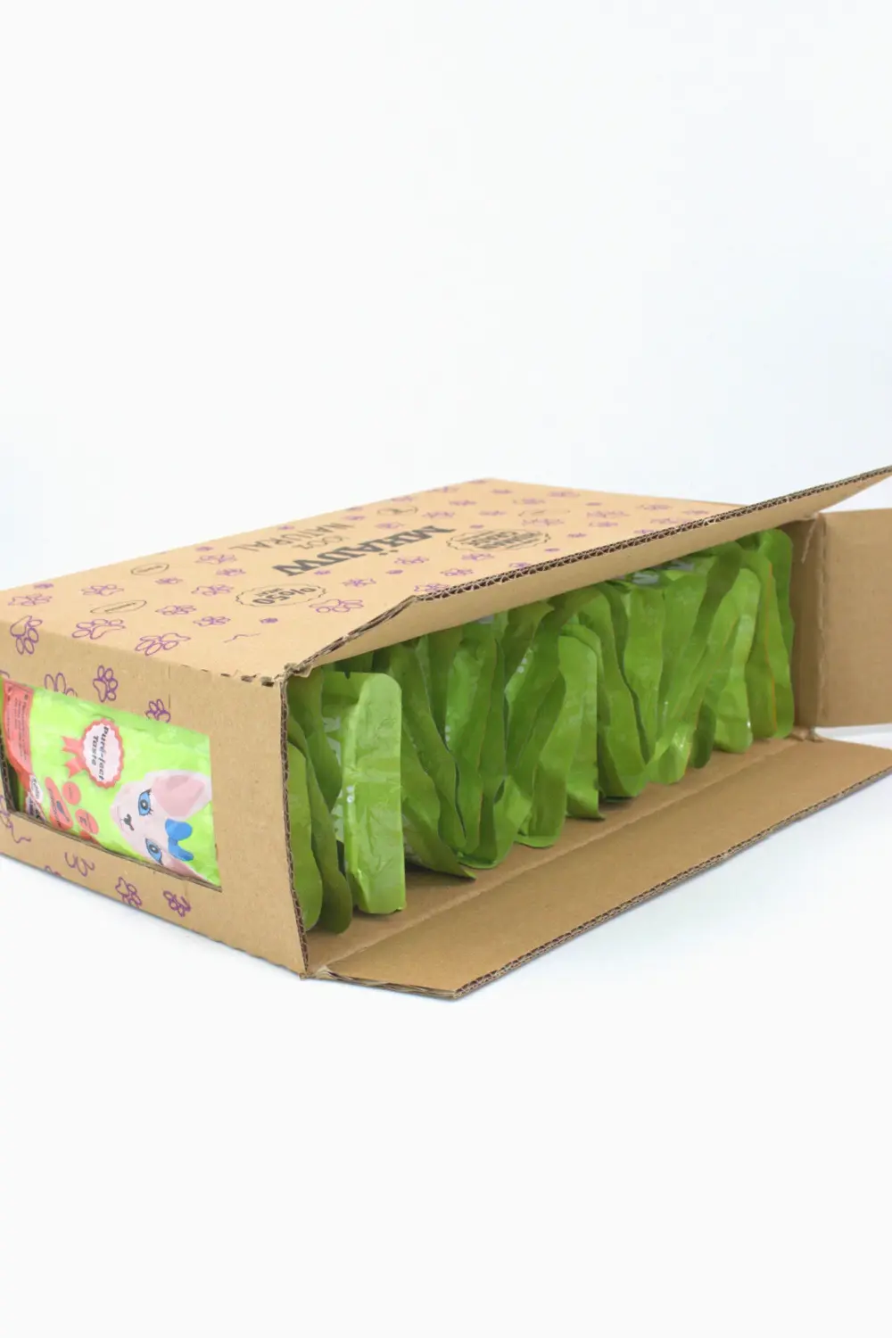 30 Paket Mhauw Kediler İçin Tavuklu Ödül Mama Püre 80 Gr