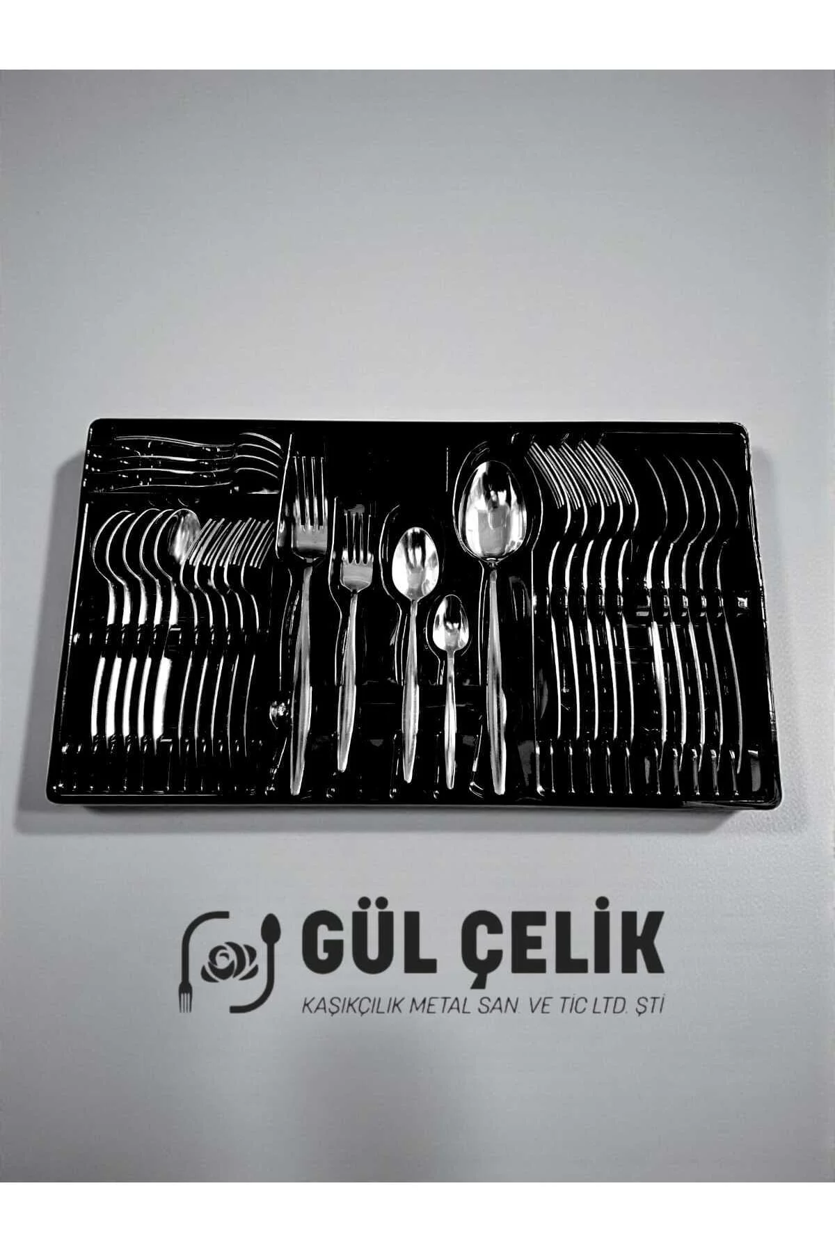 30 Parça 6 Kişilik Çatal Kaşık Takımı Sivri Model Kutulu Ürün 18/