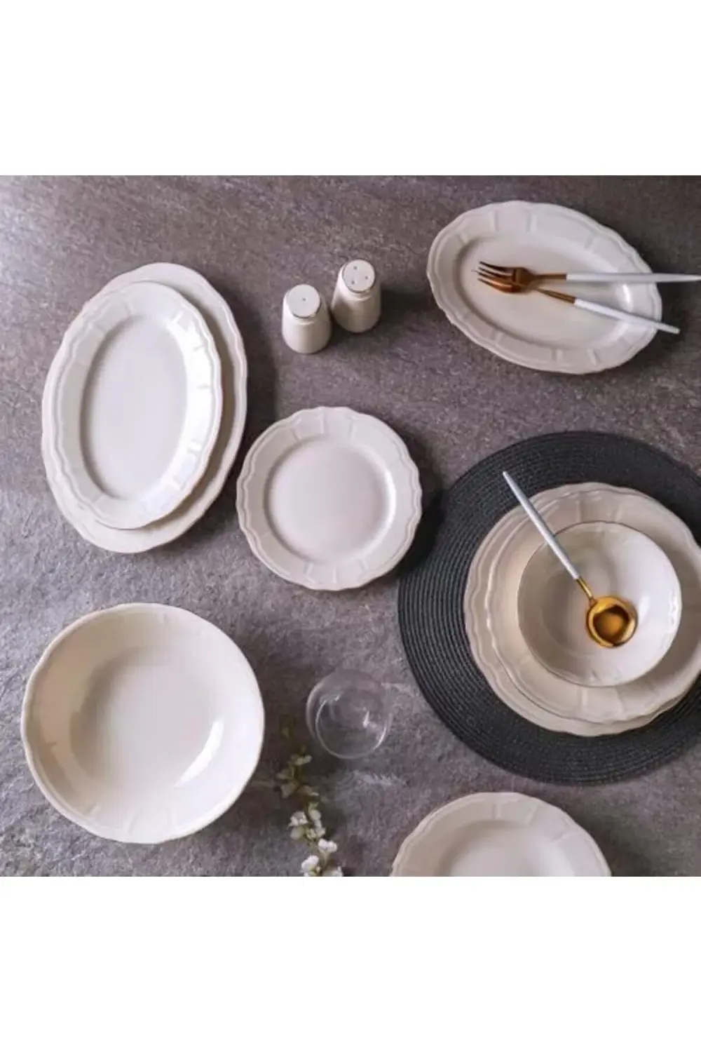 30 Parça 6 Kişilik Yemek Takımı 1178227