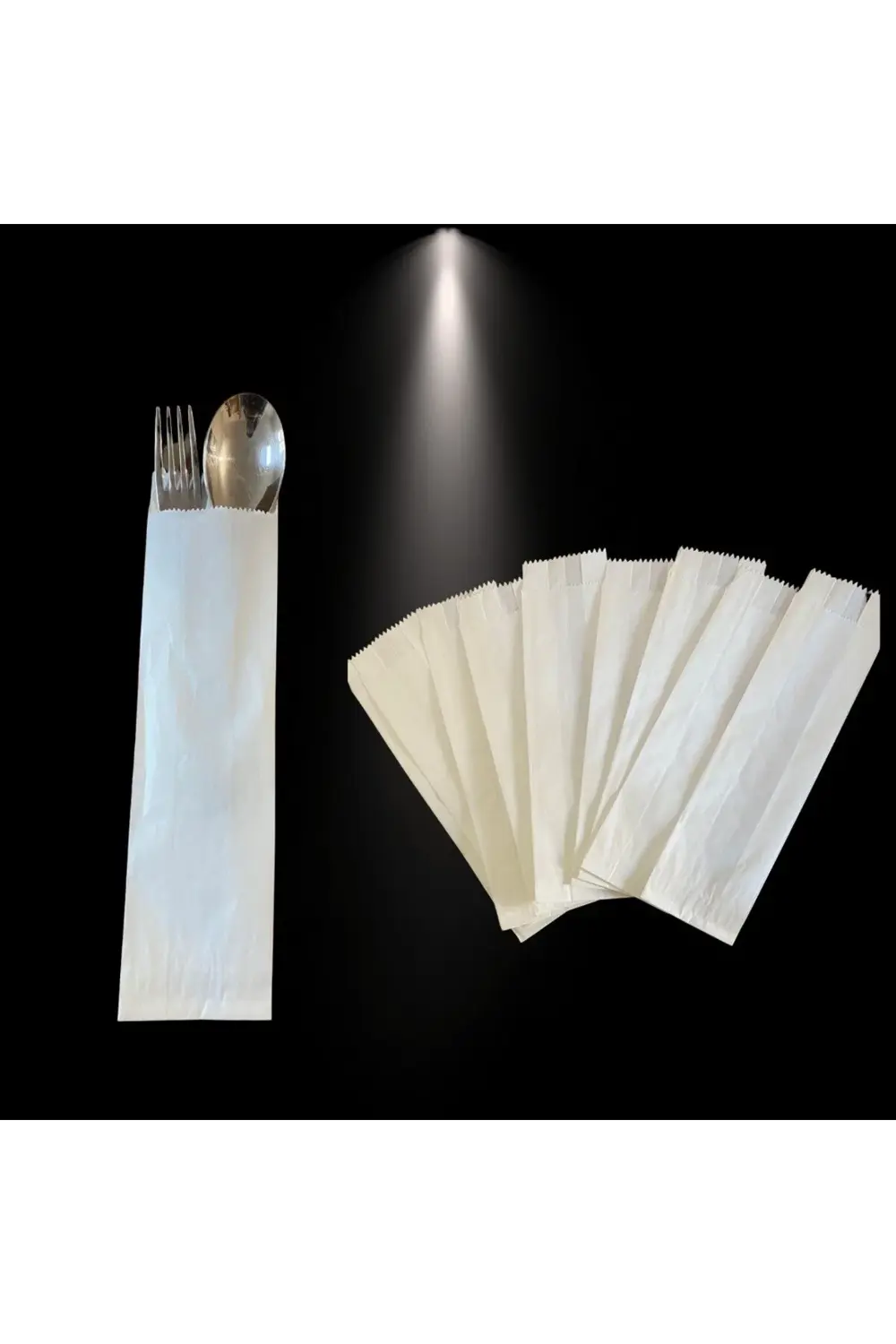 300 adet çatal-kaşık-bıçak kılıfı