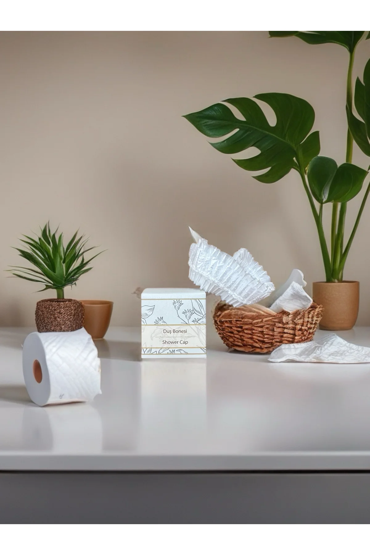 300 Adet Kutulu Otel Tipi Duş Bonesi