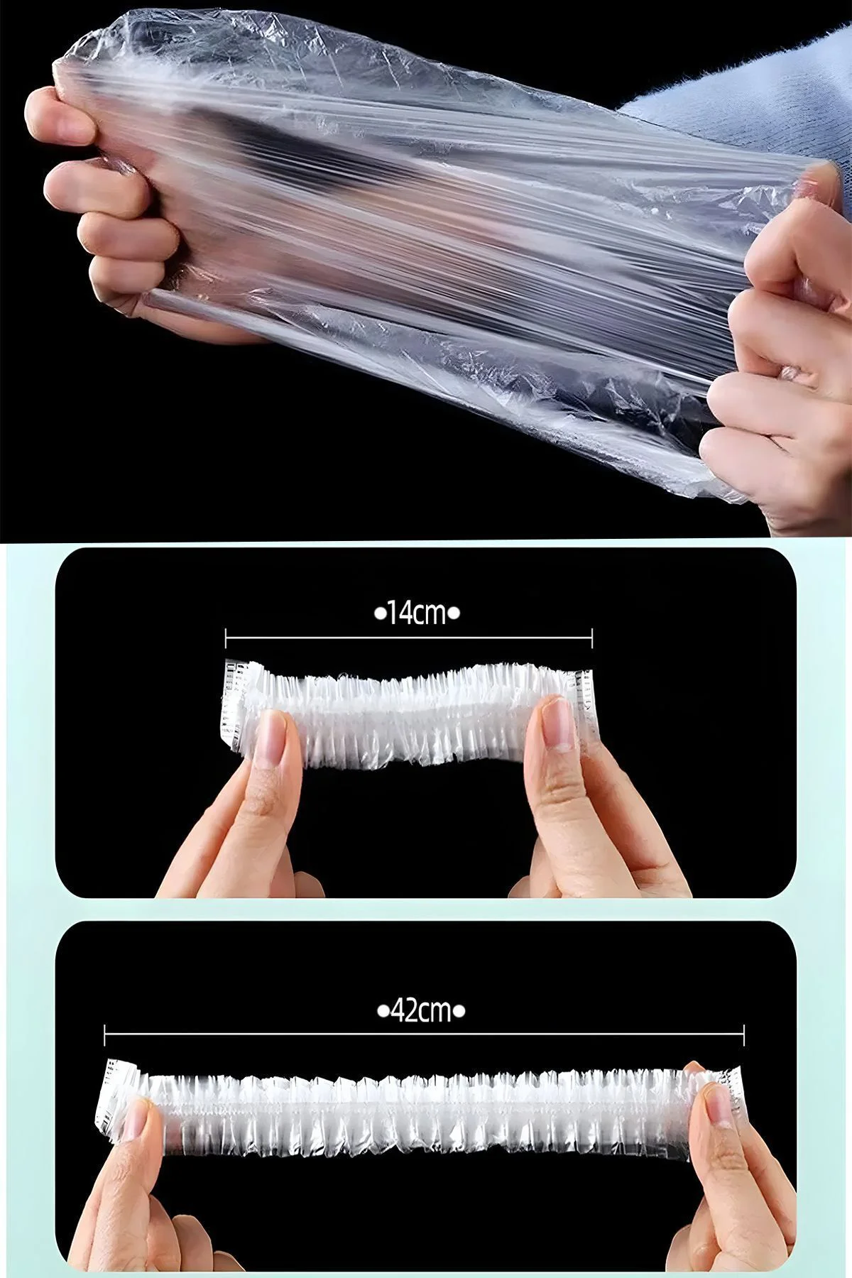 300 Adet Pratik Tazeliği Koruyan Tencere ve Tabak Bonesi | Çok Am