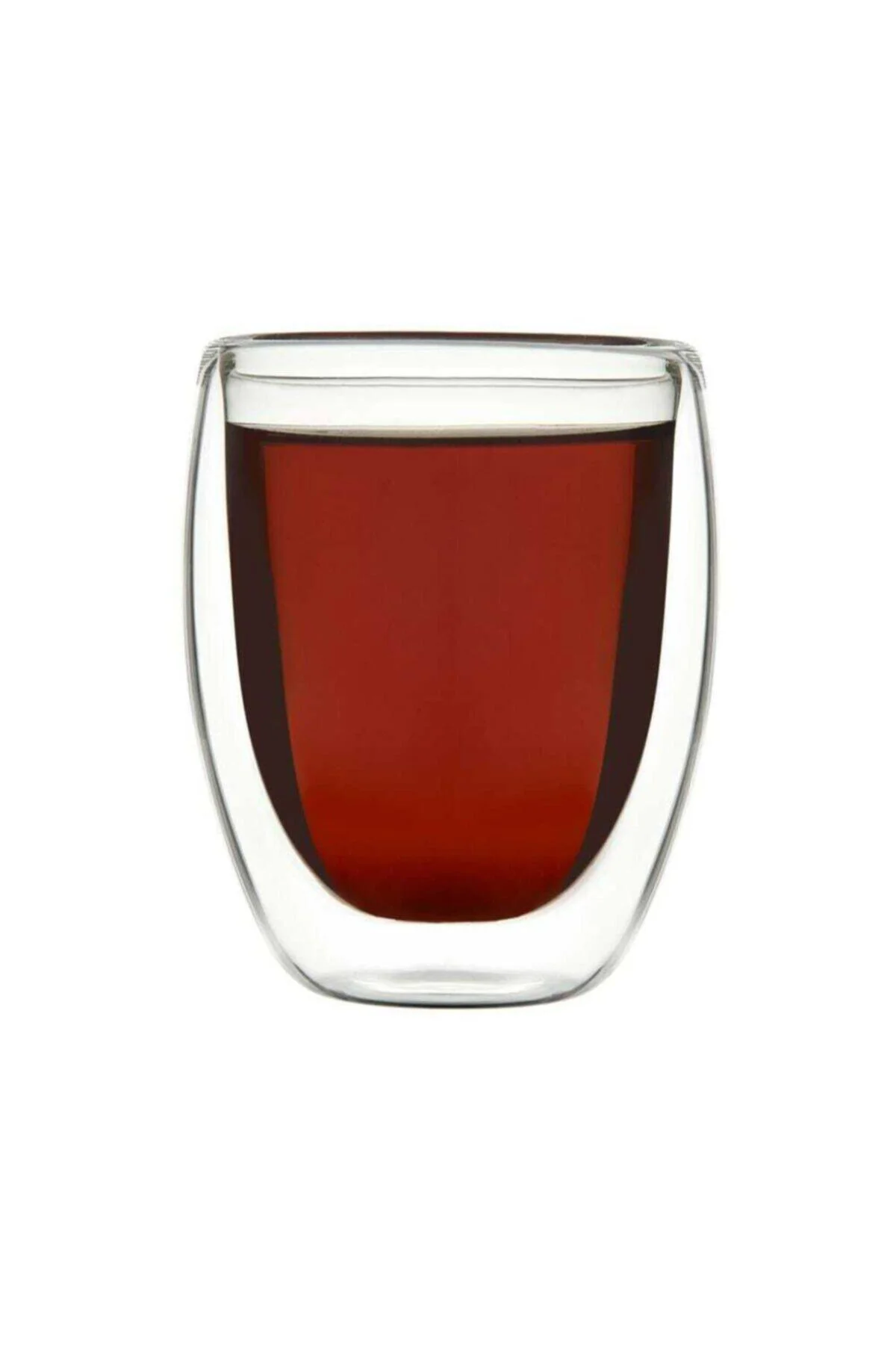 300 ml Çift Cidarlı Cam Şeffaf Bardak