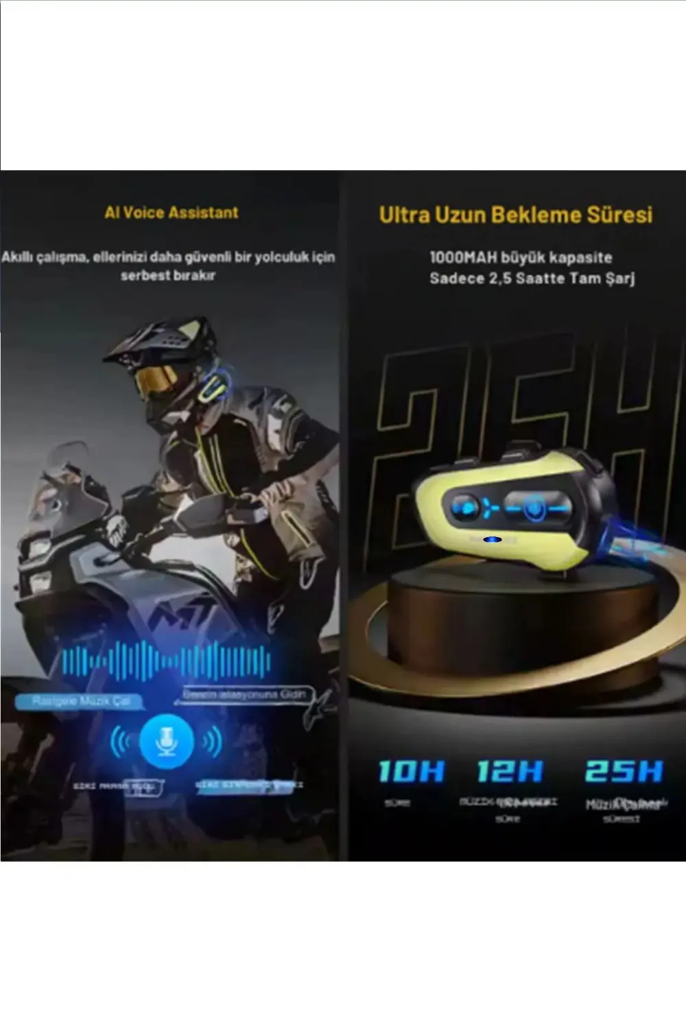 300 Mt 2 Eşleşmeli Müzik Paylaşımlı Gürültü Engelleme Özellikli I