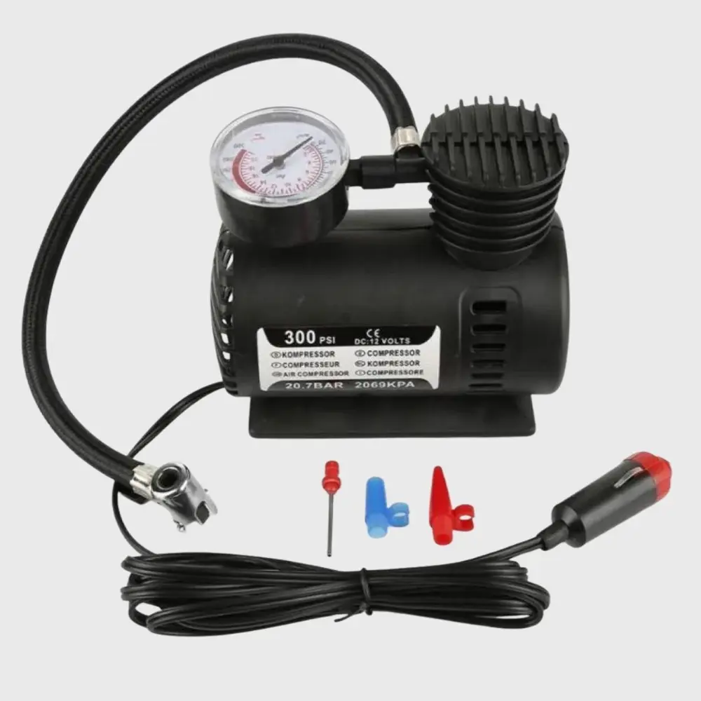 300 PSI Güçlü Taşınabilir Hava Kompresörü–Araba, Motosiklet, Bisi 300 PSI Güçlü Taşınabilir Hava Kompresörü–Araba, Motosiklet, Bisi