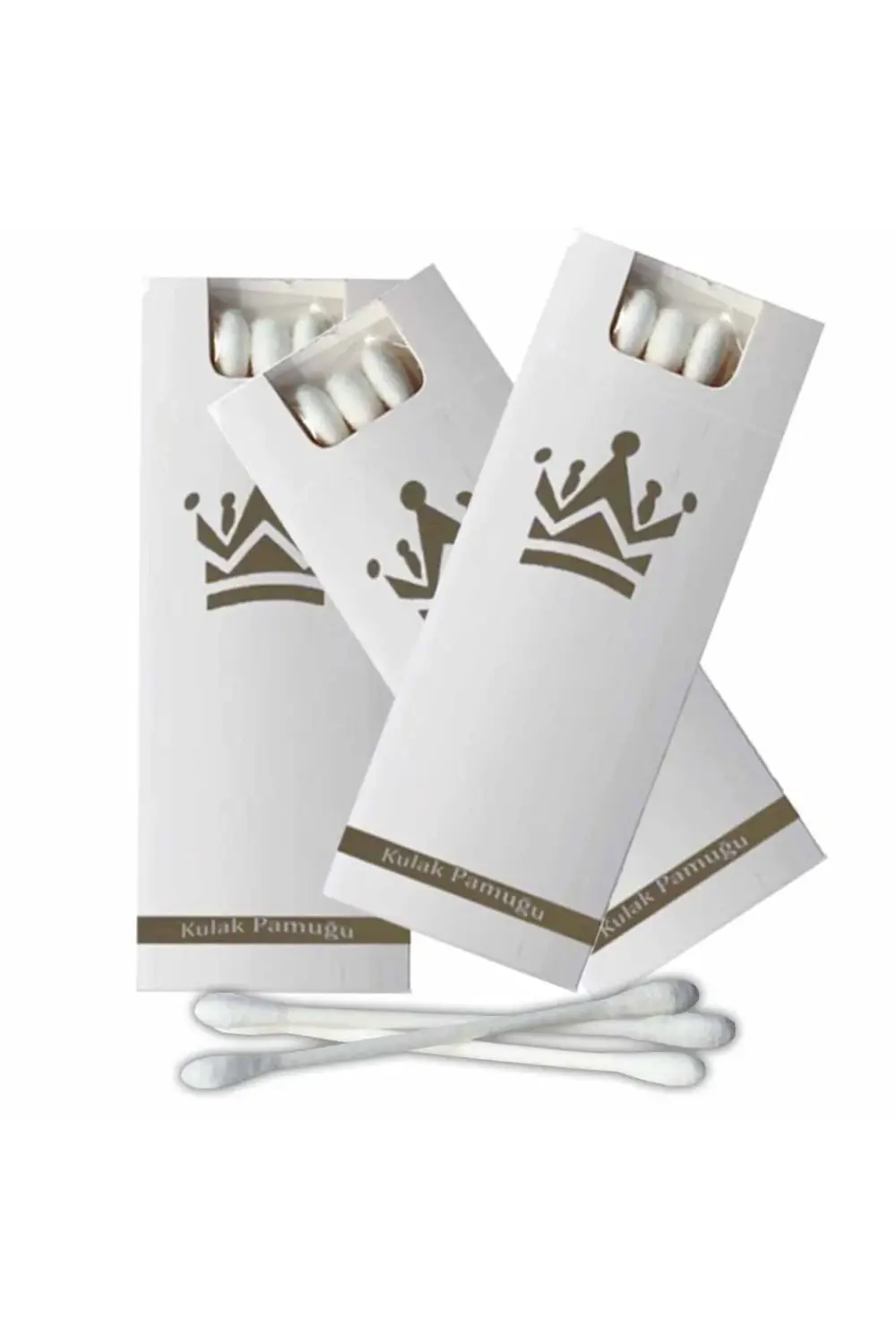 3000 Adet Kulak Temizleme Pamuğu Otel Buklet Için Kulak Temizleme