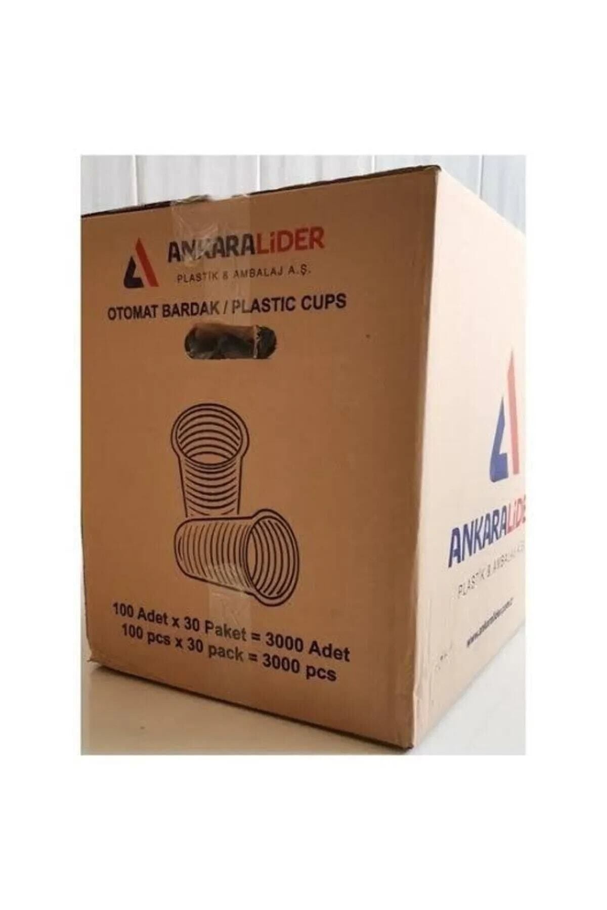 3000 Adet Pet Bardak Otomat Bardağı 180 Cc 1 Koli (30x100) 4 Lü Mikrofobir Bez  )