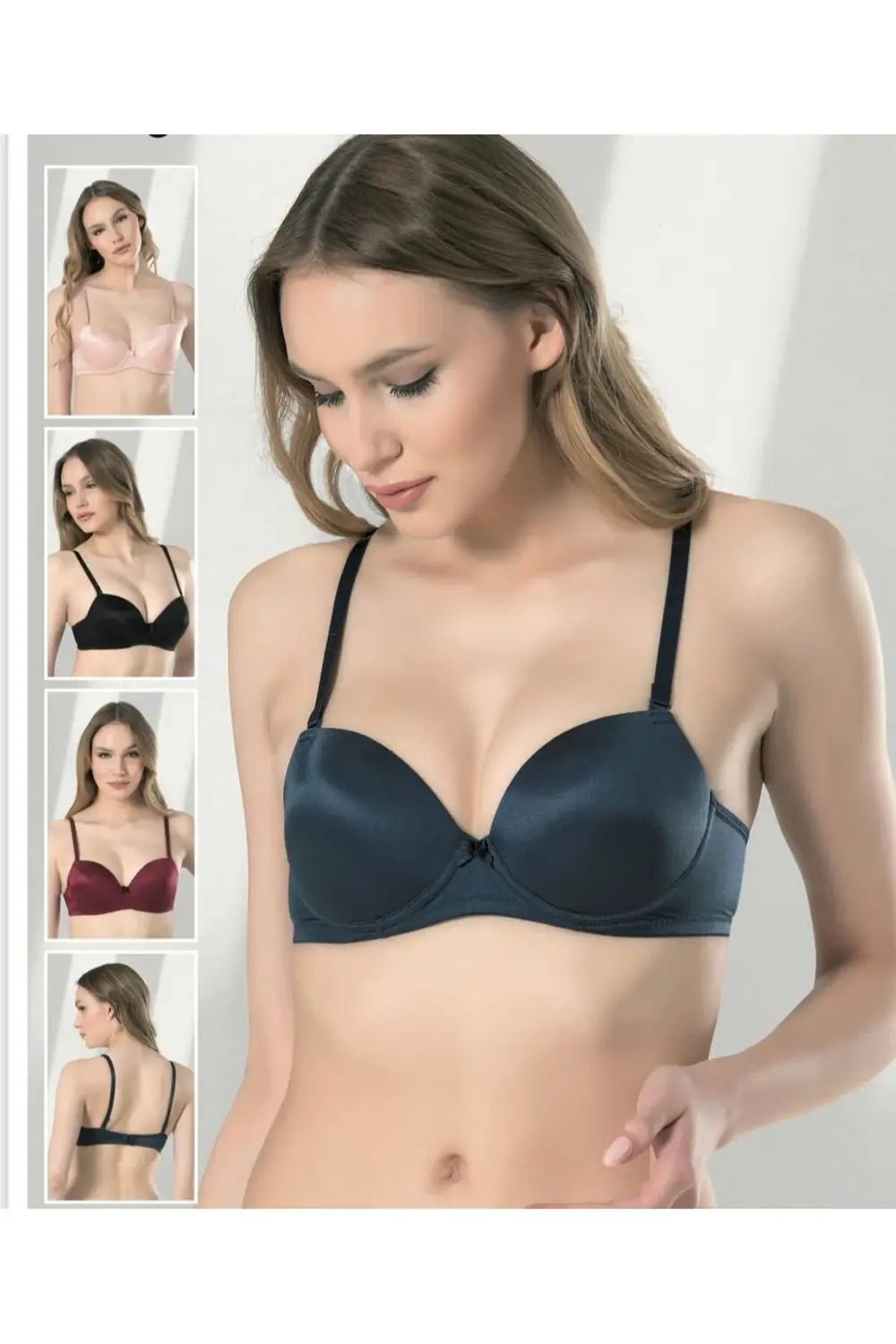 3000 Basic Yanı Kesik Dolu Cup Tek Sütyen