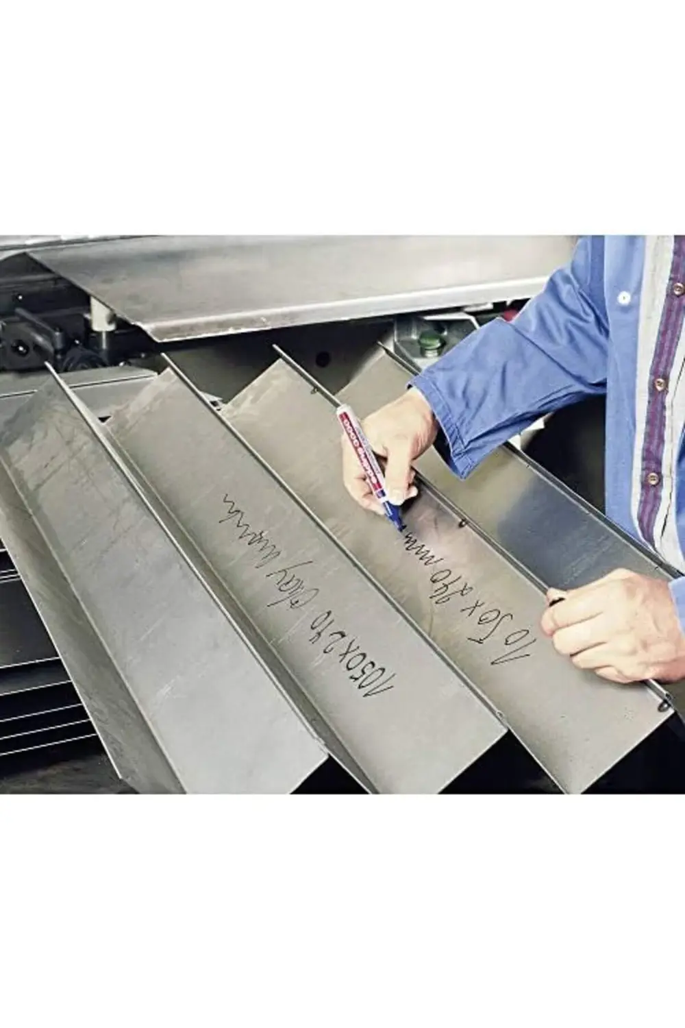 3000 permanent markör siyahı - 10 kalem - 1,5-3 mm yuvarlak uç 11