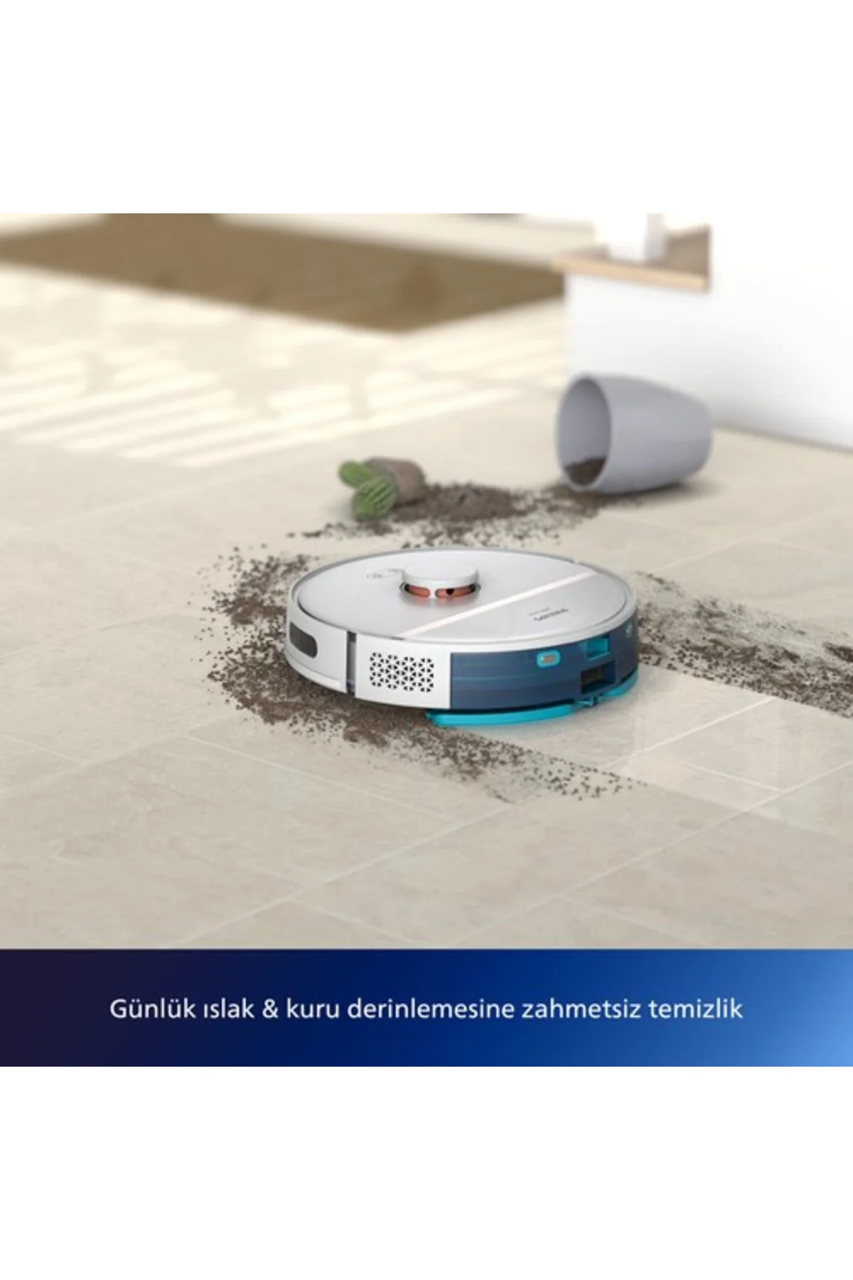 3000 Series Aqua Islak Kuru Özellikli Özel Seri Robot Süpürge Beyaz 3000 Series Aqua Islak Kuru Özellikli Özel Seri Robot Süpürge Beyaz